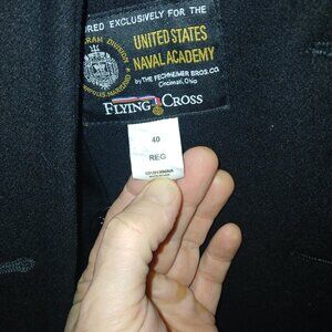 Naval Academy long P Coat 40r